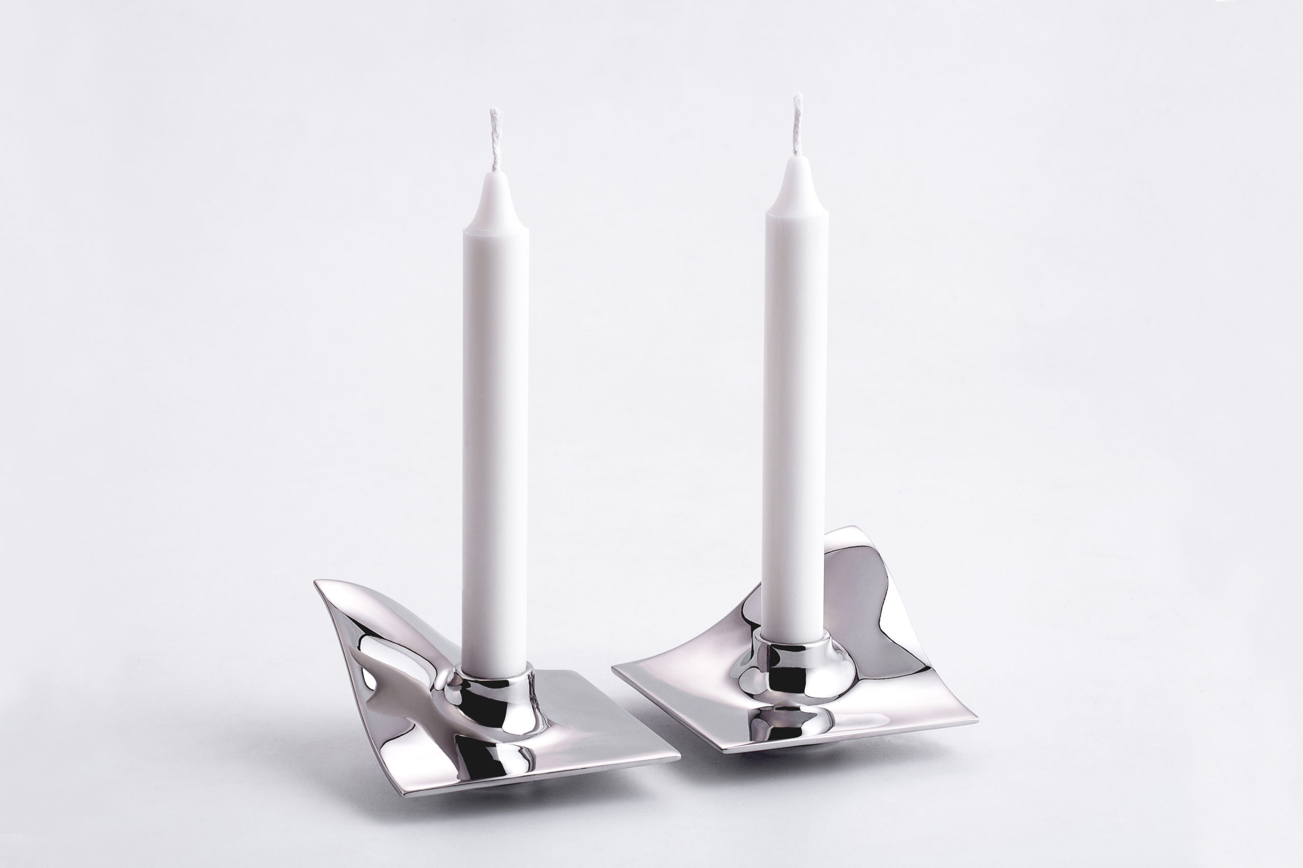 ARCHITECTMADE Quartet Stainless Steel Candleholder Hans Bølling